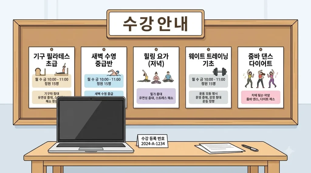 인천 구별 평생학습 강좌 신청 사이트 — 접수처 안내