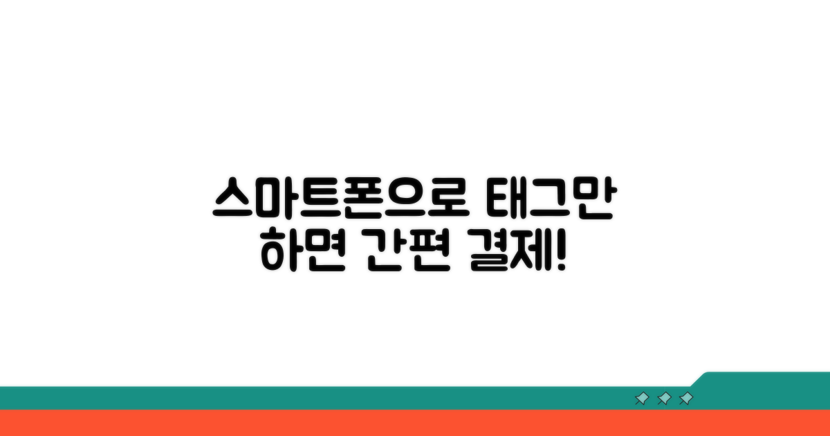 스마트폰 태그 결제 준비