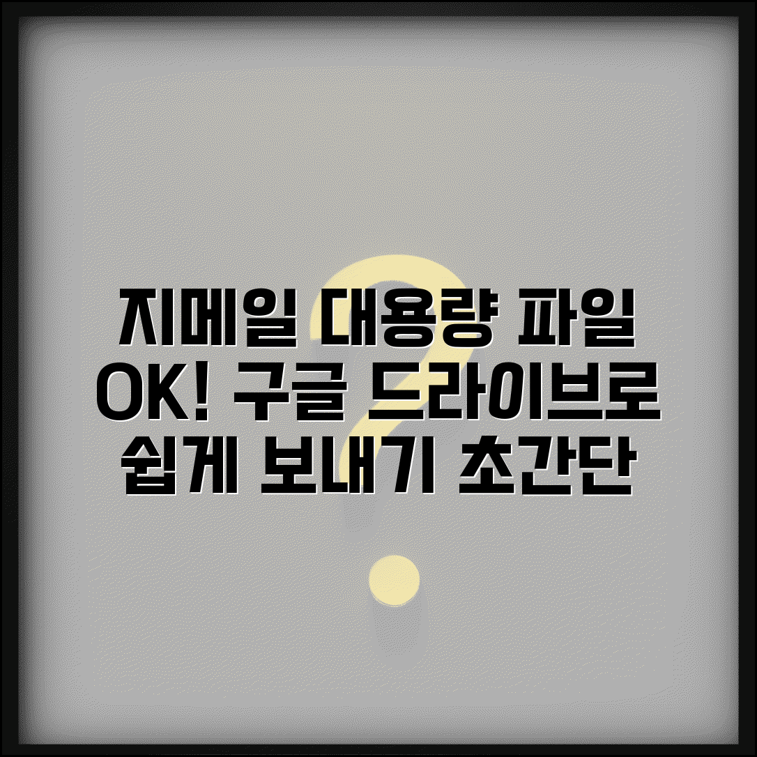 지메일 대용량 첨부 파일 보내는 법 | 구글 드라이브 활용 가이드