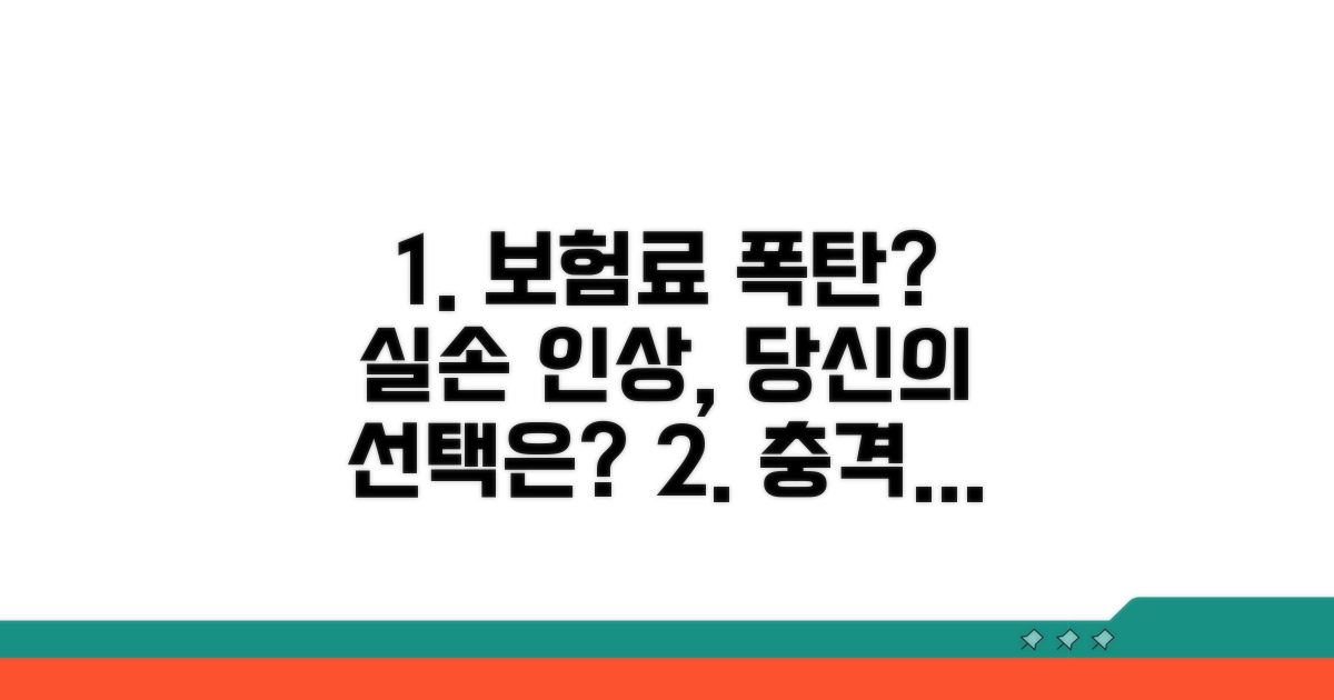 실손보험료 인상, 소비자가 알아야 할 것