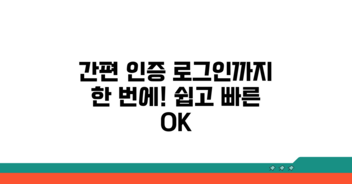 간편 인증부터 로그인까지