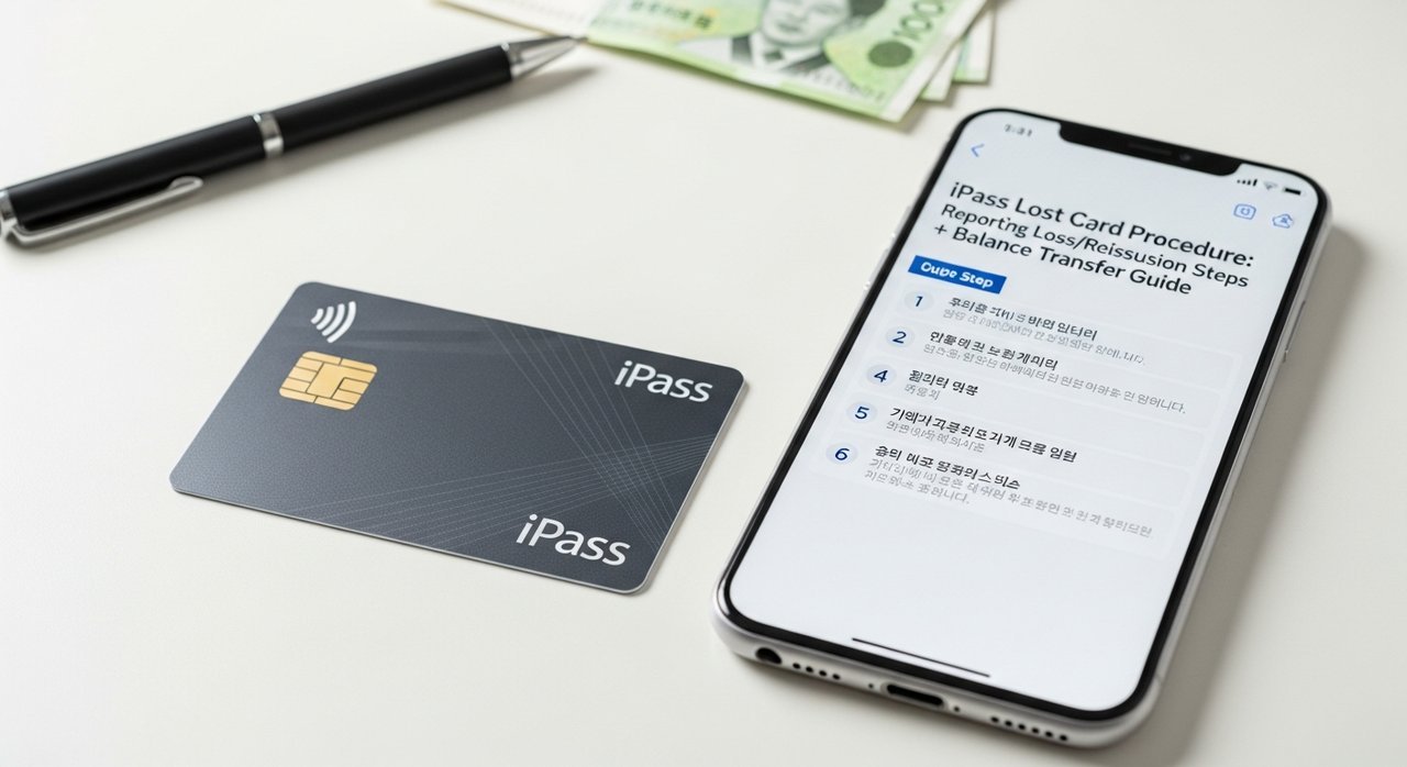 i패스 분실대처 요령: 분실신고/재발급 절차와 잔액이전 안내