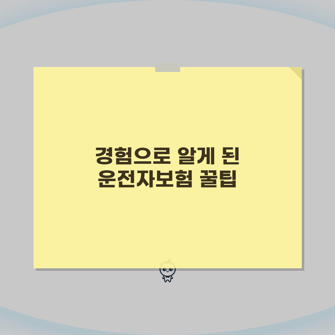 운전자보험 다이렉트 추천 | 가성비 높은 인기 상품 분석 직접 해봤어요